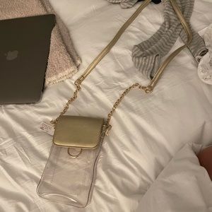 Clear Gameday phone bag